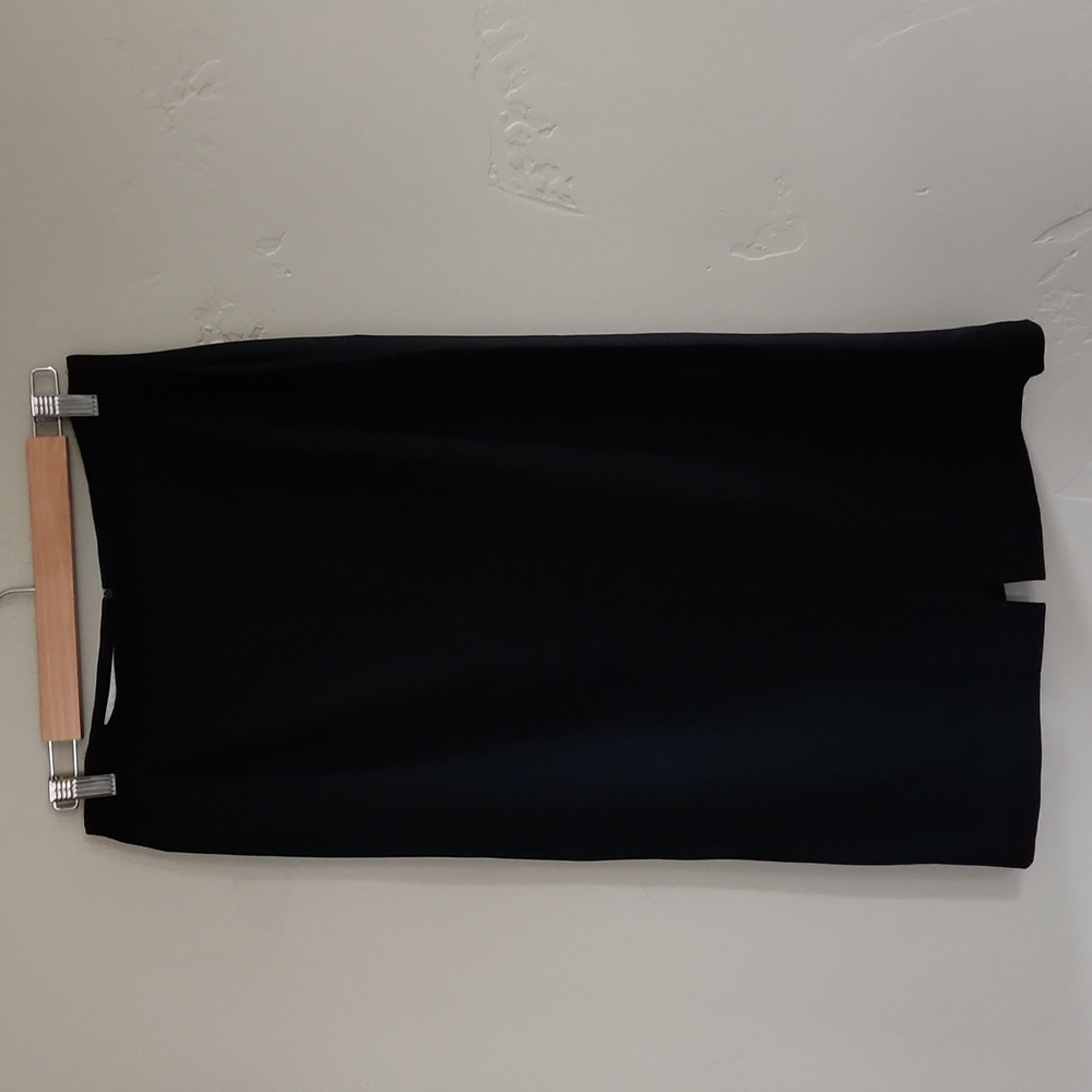 Chico's Black Lined Skirt in Size 12 Like New Chico Size 3